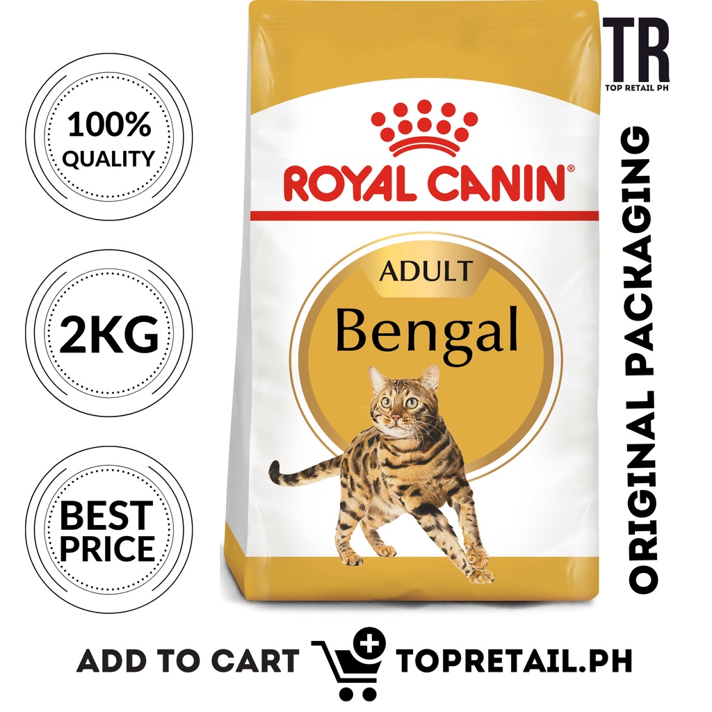 Royal Canin 2KG Original Packaging Bengal Adult Premium Dry Cat