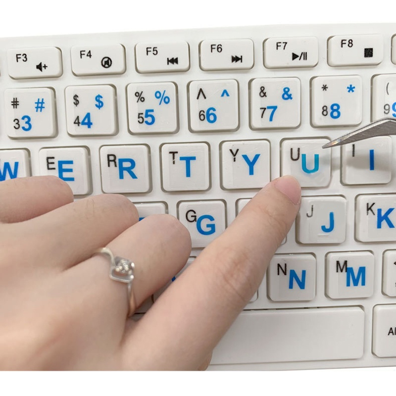VIVI Replacement Keyboard Sticker English Letter Film Keypad Cover ...