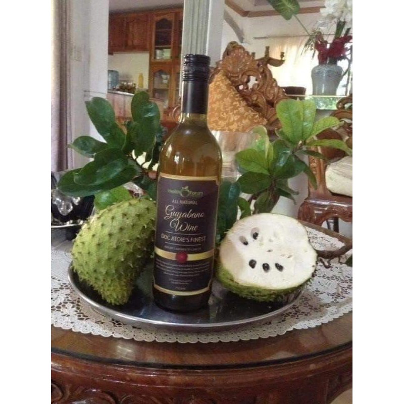 Guyabano wine 750ml(zynergia) Shopee Philippines