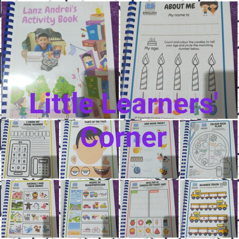 Activity Workbook for Pre-school and Kindergarten | Shopee Philippines