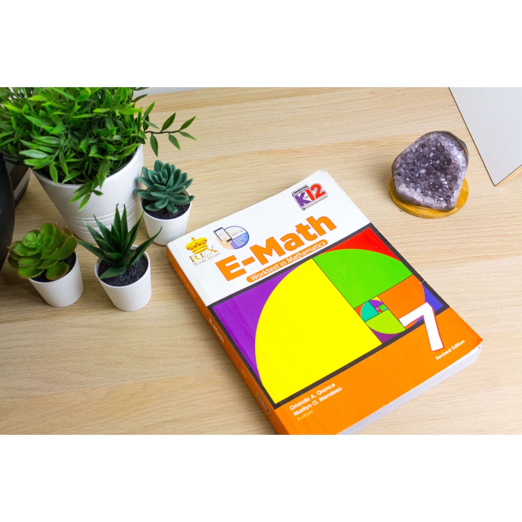 GRADE 7 E-MATH WORKTEXT MATHEMATICS REX PUBLISHING KTO12 TEXTBOOK STORE ...
