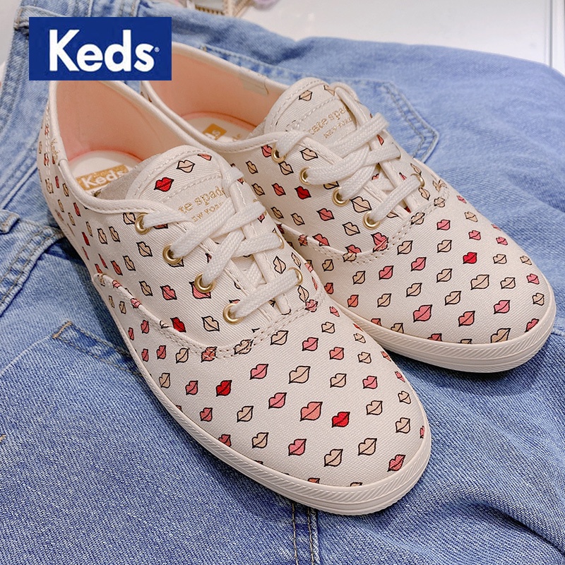 Keds kate 2024 spade lips