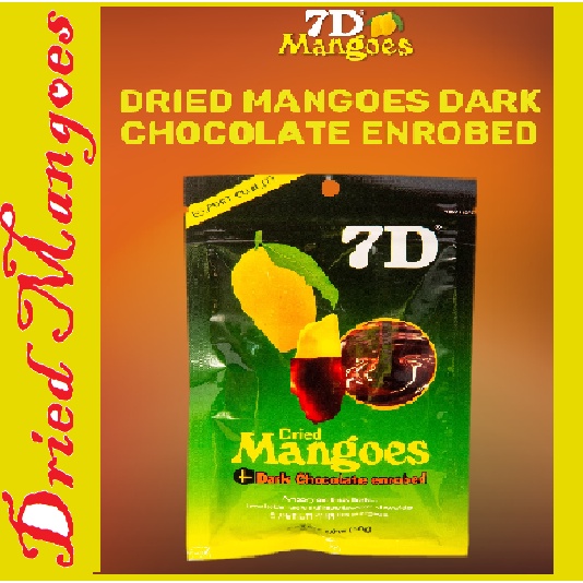 PasalubongCebu DelicaciesYummy 7D Dried MangoesDark Chocolate