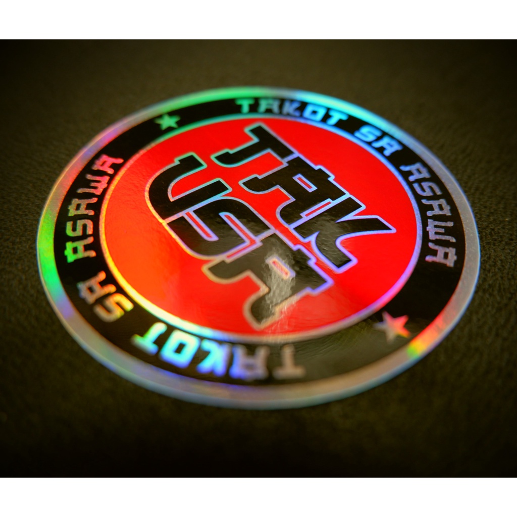 TAKUSA HOLOGRAPHIC STICKER | Shopee Philippines