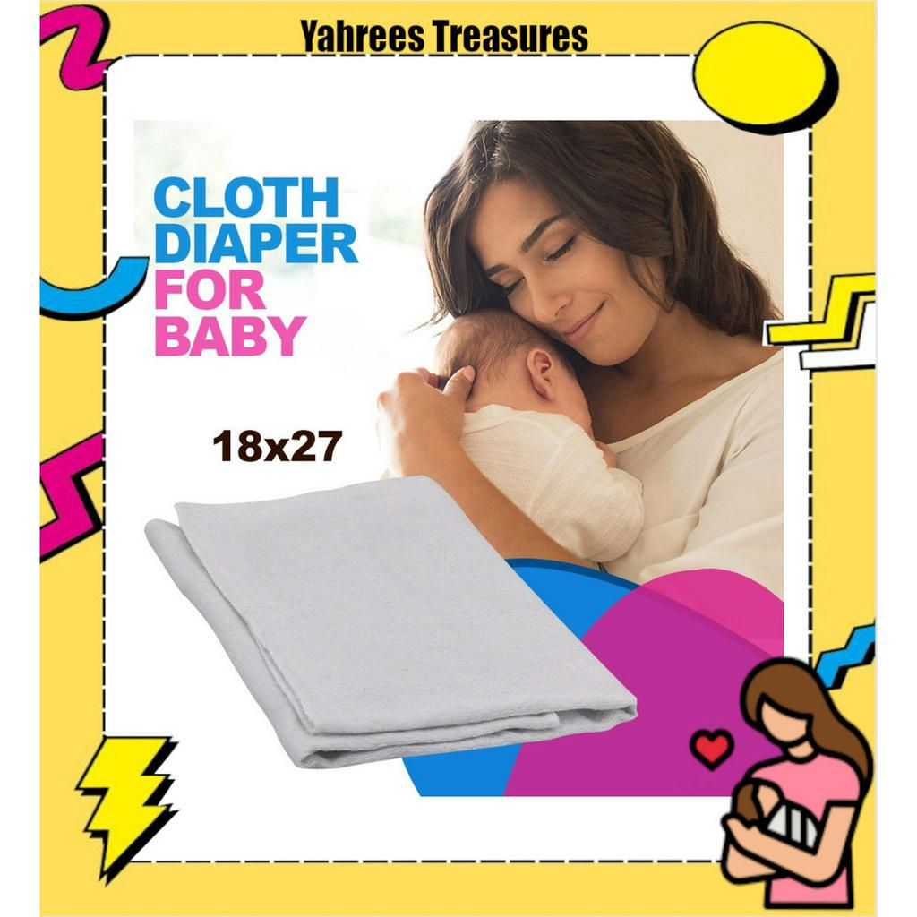 Prefolded Diaper / Lampin / Insert 18 x 27 Inches (1pc) Shopee