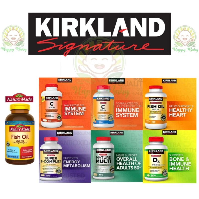 YY Beauty makeup Kirkland Fish Oil/Nature Made Fish Oil/Kirkland Mature