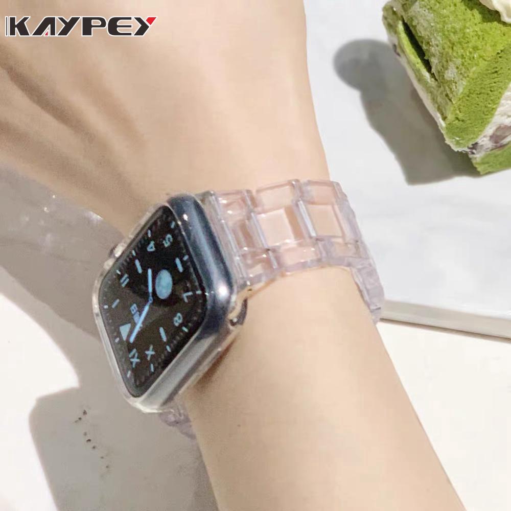 Transparent apple watch clearance band