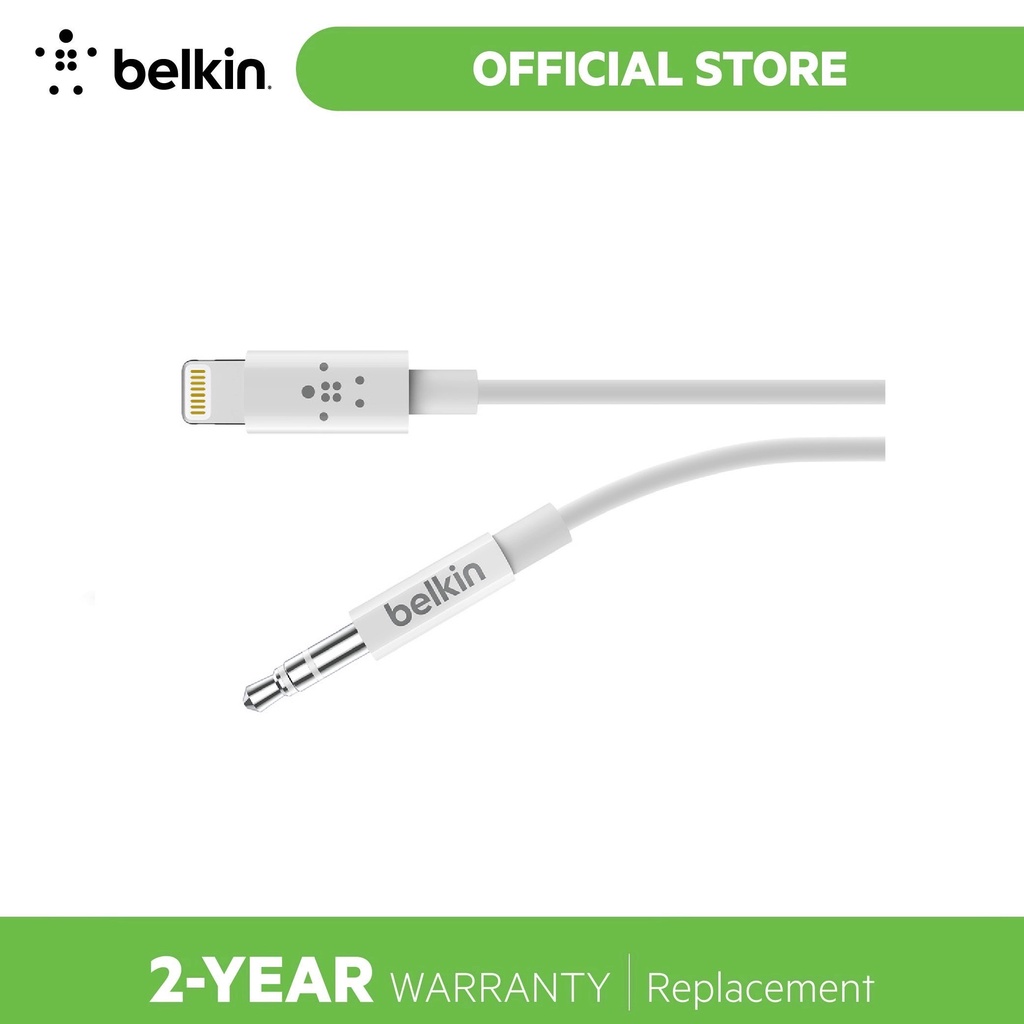 Belkin 3.5 mm Audio Cable With Lightning Connector Shopee Philippines