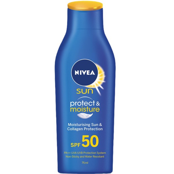 NIVEA Sun Protect & Moisture Lotion with SPF 50 | Shopee Philippines