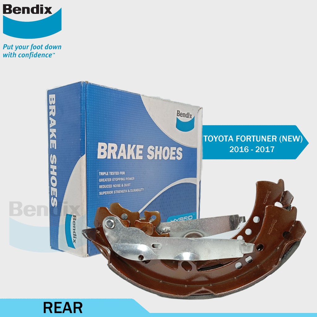 Bendix Brake Shoe SET For Toyota Fortuner NEW and HILUX (Rear) 2016