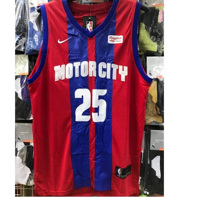 Motor city best sale jersey derrick rose