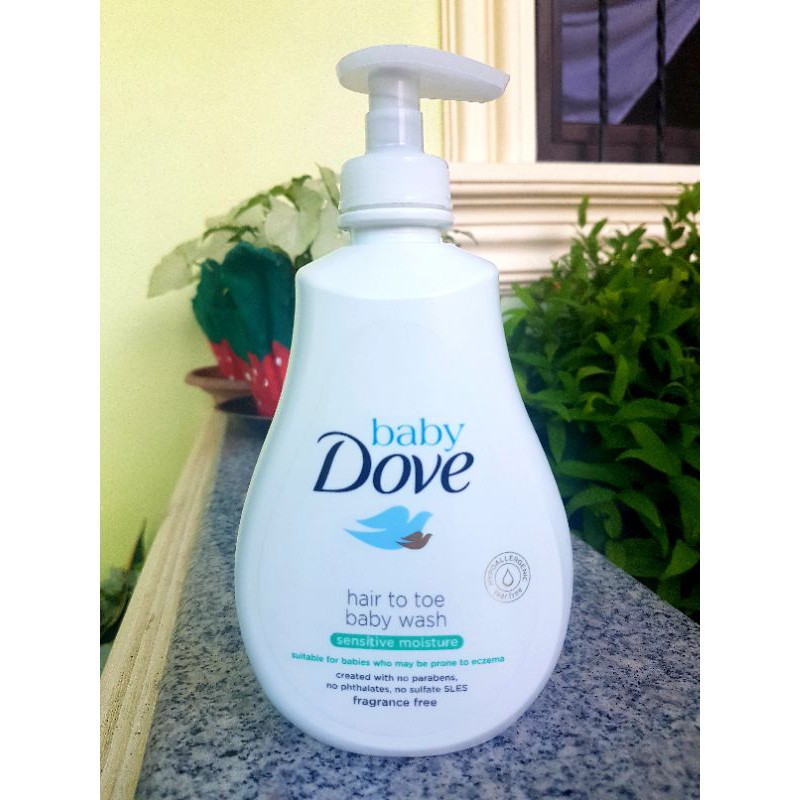 Dove hair to toe baby best sale wash 400ml