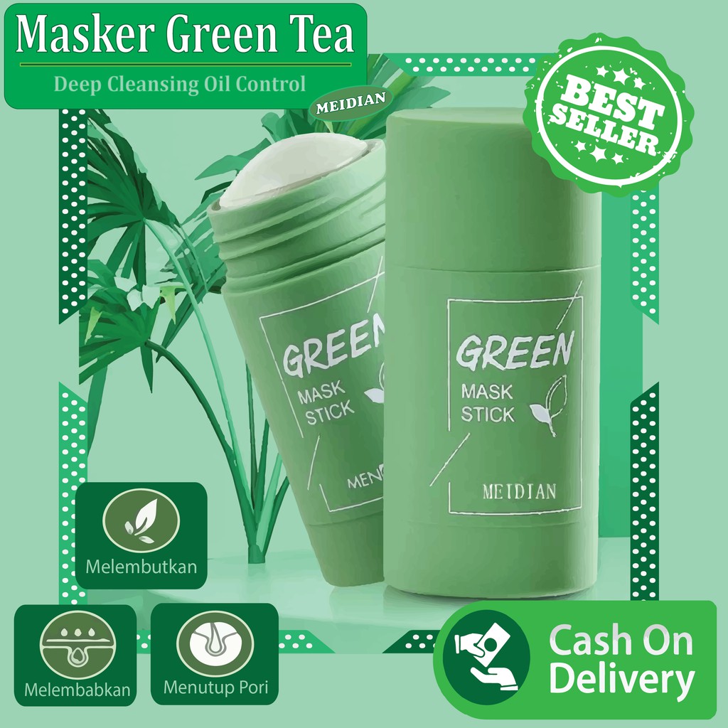 Original) Meidian Green Mask Stick, Green Mask Stick