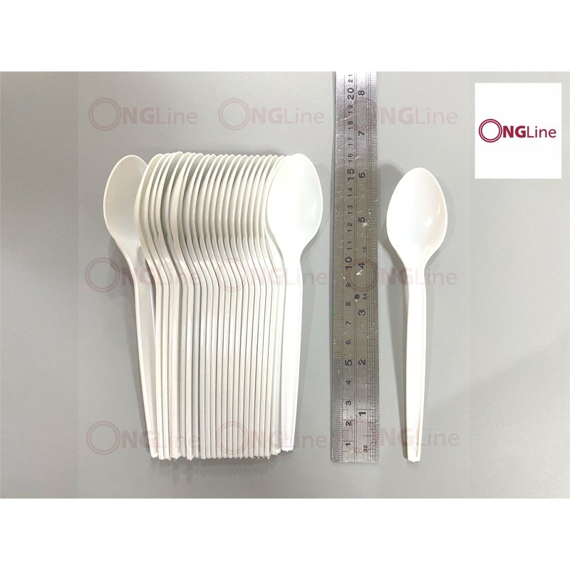 25 pcs. / Disposable Spoon and Fork Shopee Philippines