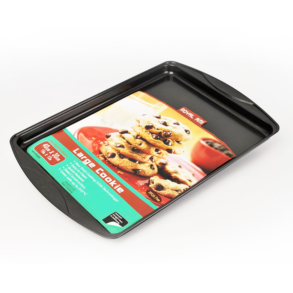 Royal Ami Baking Pan Cookies Tray NonStick Large Cookie Sheet Non