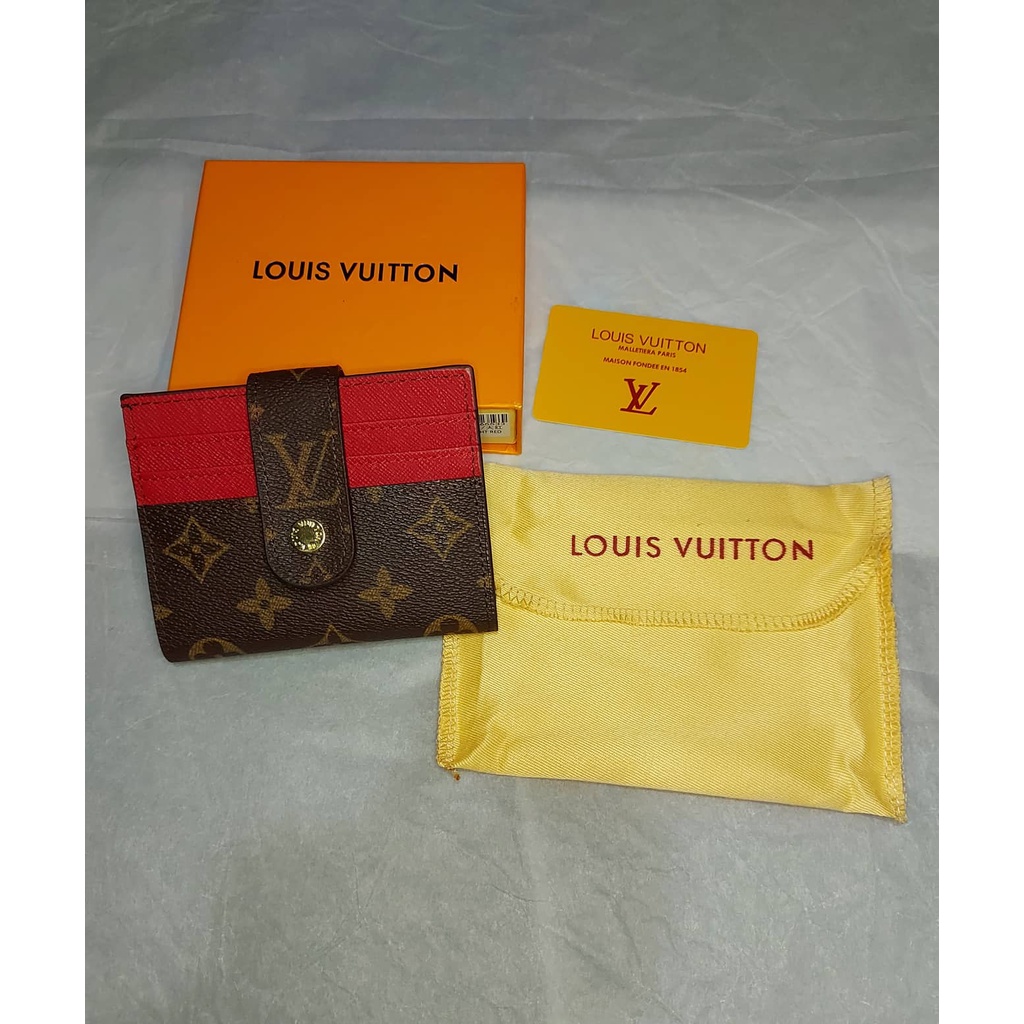 Lv wallet dust discount bag