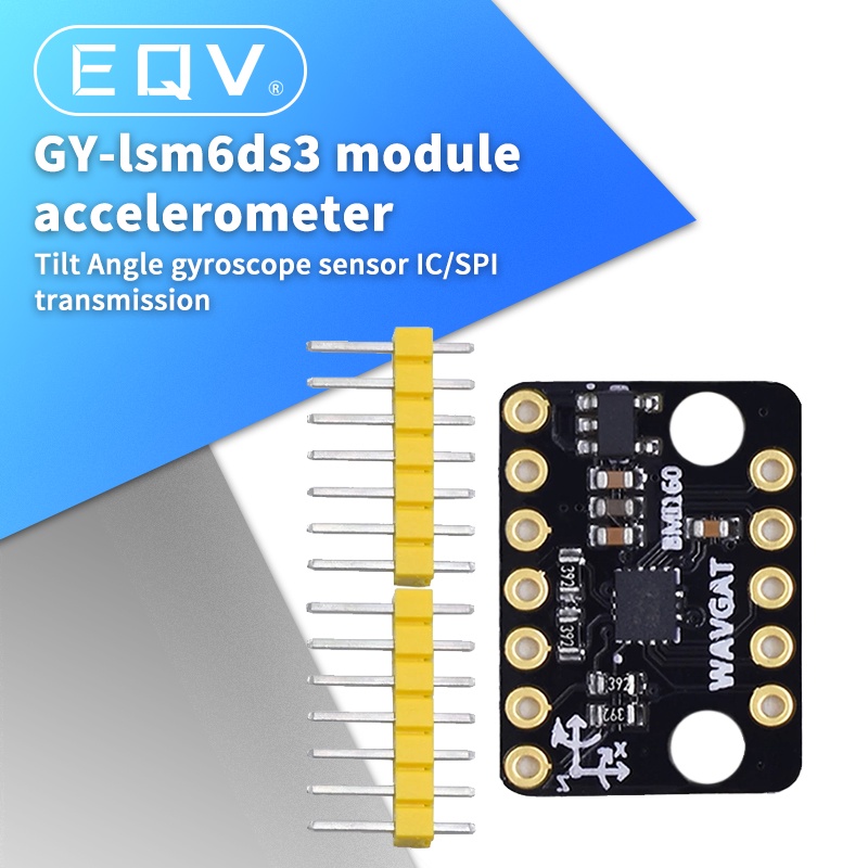 LSM6DS3 Accelerometer Gyro Embedded Digital Temperature Sensor Module ...