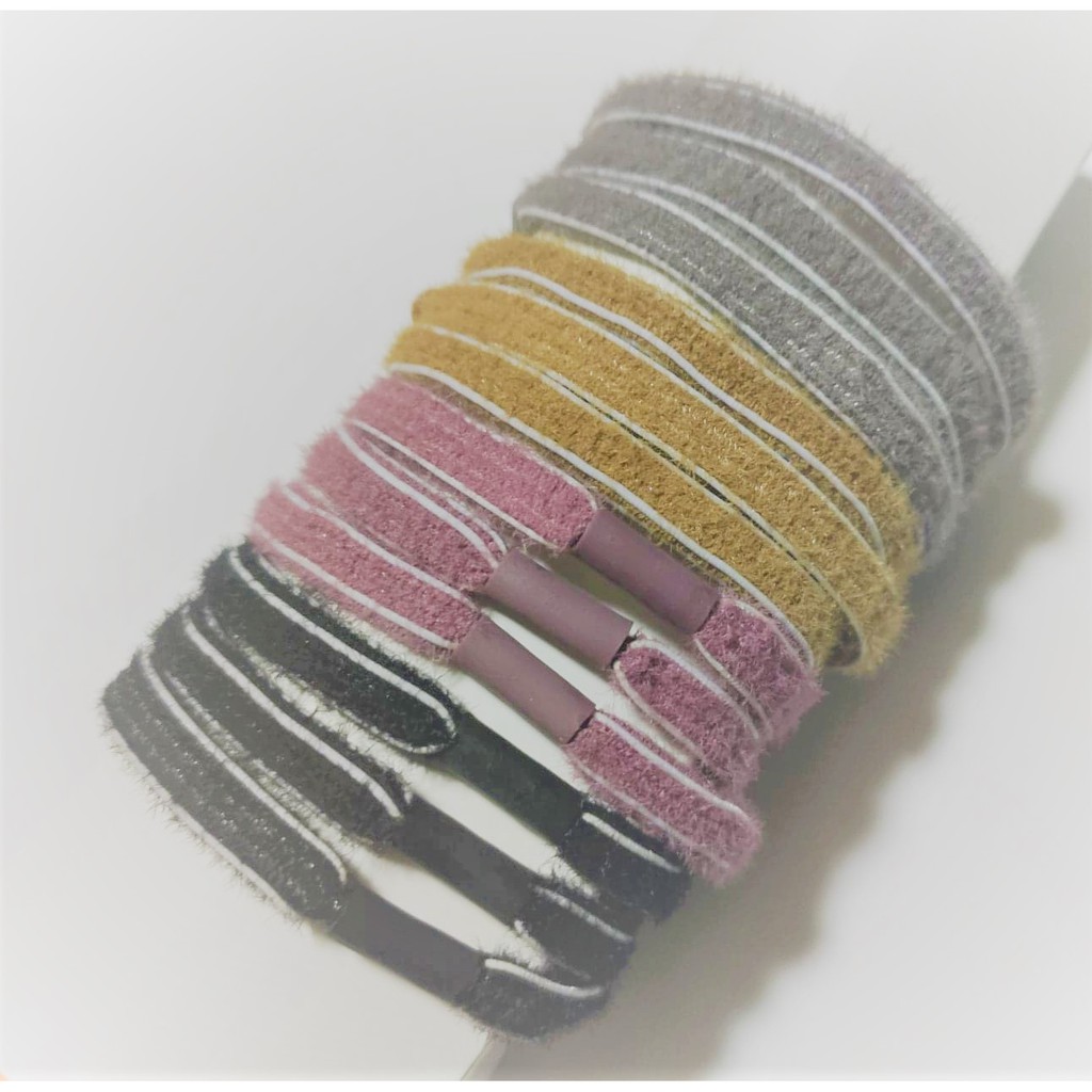 Hair Tie Hair Accessories (Random Color Only) [AK01] | Shopee Philippines