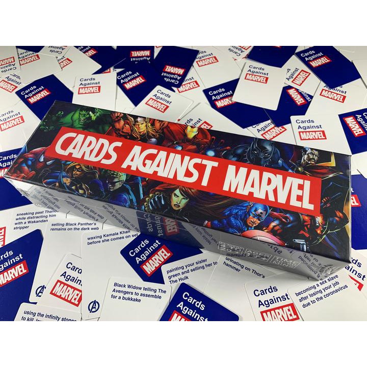 Super Heroes Card Game For Adults & Parties - 300 Cards, Fun Party Game For Game Nights & Social Gatherings