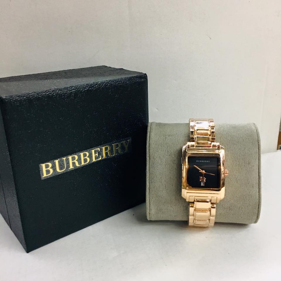 Burberry ladies square sale watch