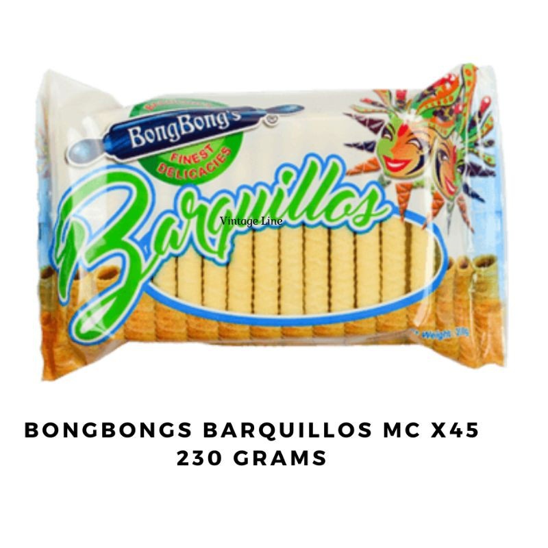 BONBBONGS BARQUILLOS 45pcs (230grams) bongbongs pasalubong iloilo ...