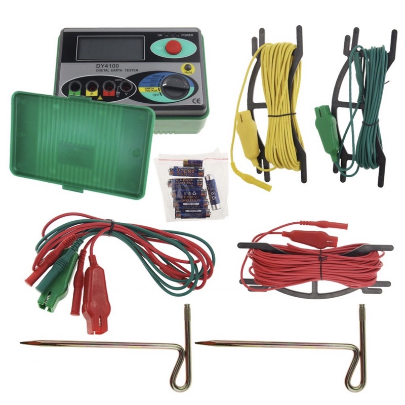 DUOYI DY4100 Ground Resistance Tester Digital Grounding Resistance