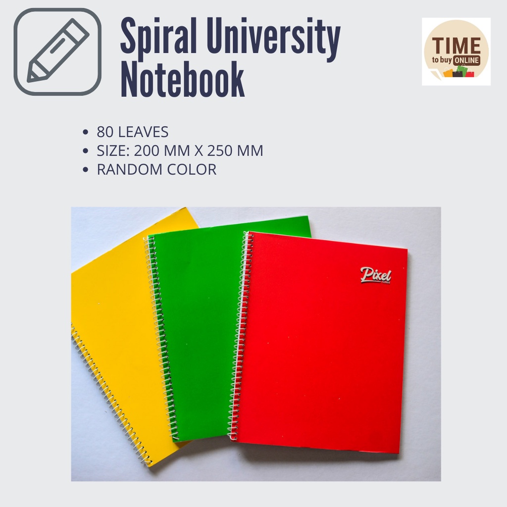 University Spiral Notebook [Big] | Shopee Philippines