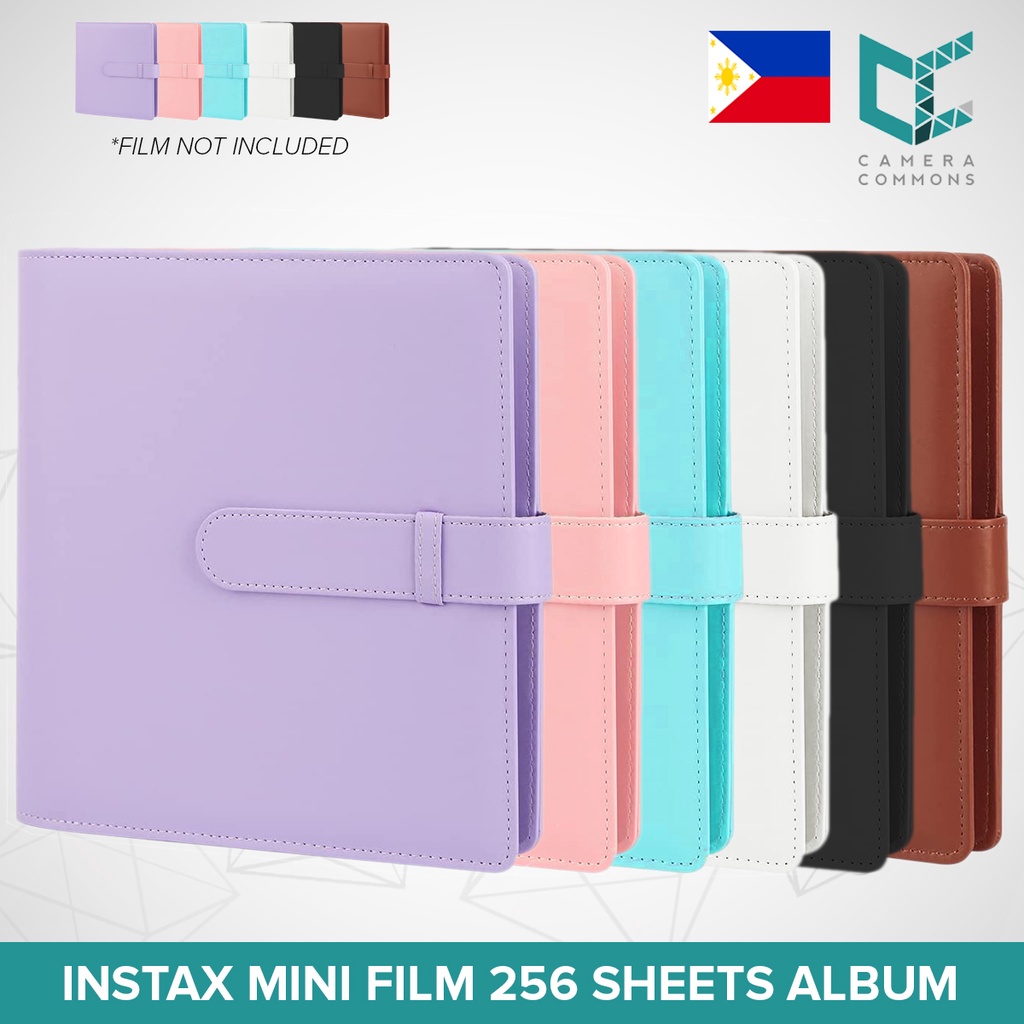 Mini Polaroid Photo Album Book For Fujifilm Instax Mini 11 7s 8 8+ 9 25 26  50s 70 Film - Photocard Sleeves Holder Book (3 Inch,64 Pockets, Clear)