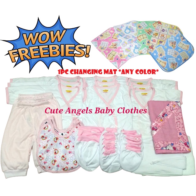 46pcs Cotton New Born Baby Clothes Set Complete Newborn Infant Babies