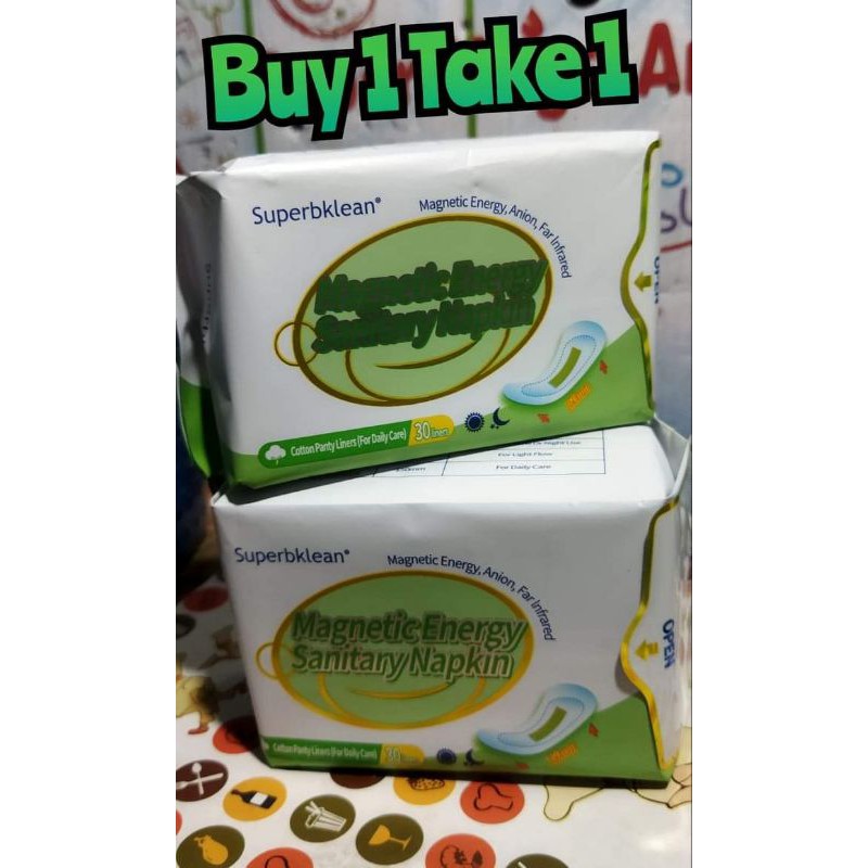 BUY 1 TAKE 1 Longrich Superbklean Napkin and Panty Liner Expiry 2026