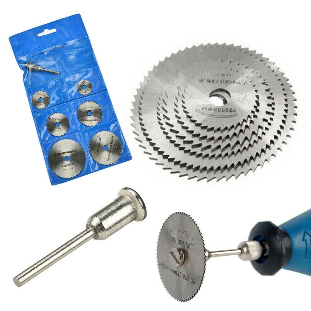 Pcs Kit Mini Hss Circular Saw Blade Rotary Tool Metal