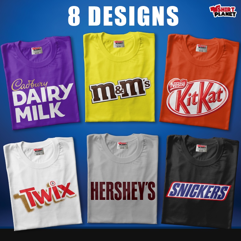 famous-chocolate-logo-design-collection-unisex-t-shirt-shopee-philippines
