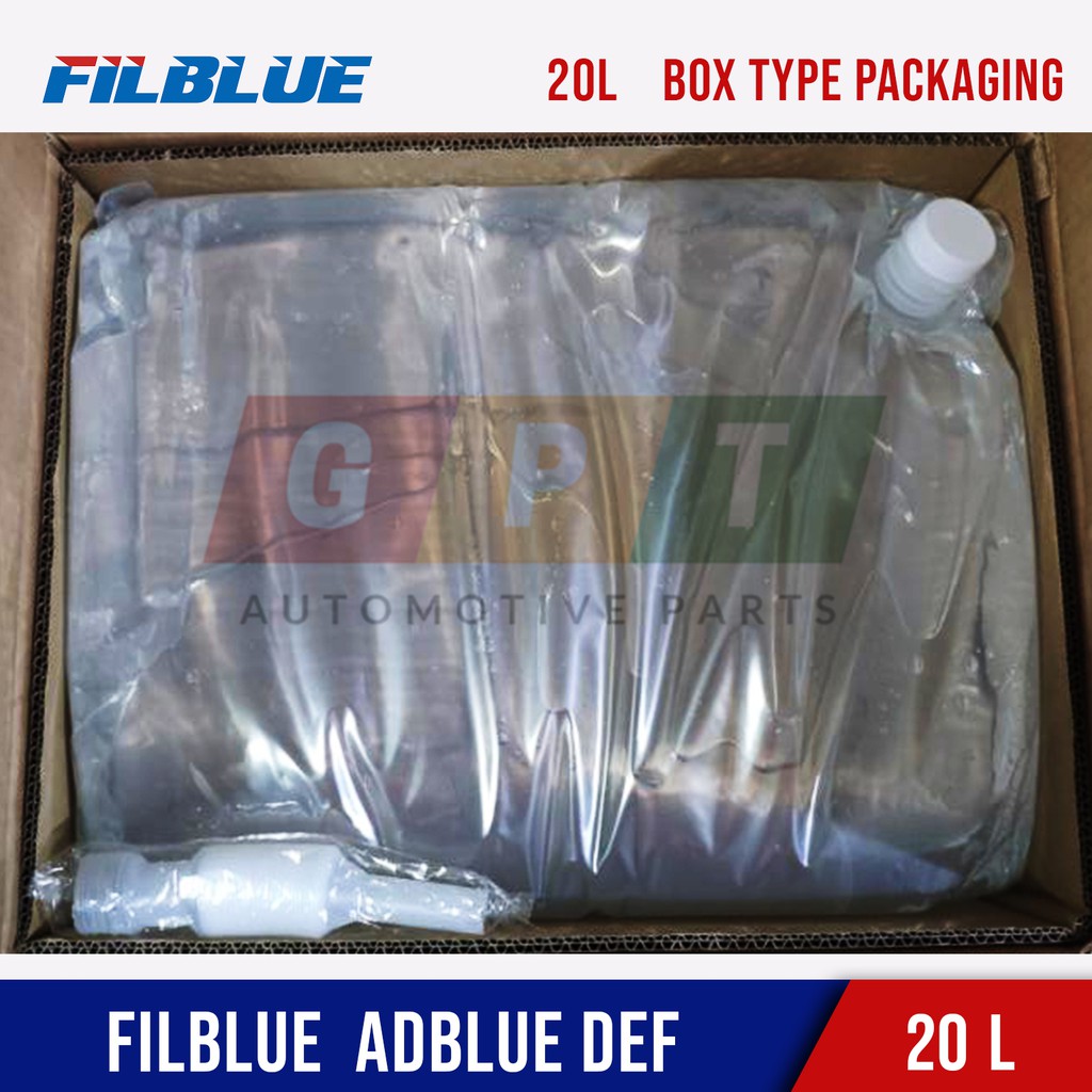 FILBLUE Adblue Diesel Exhaust Fluid DEF (20L Box) German VDA Certified ...