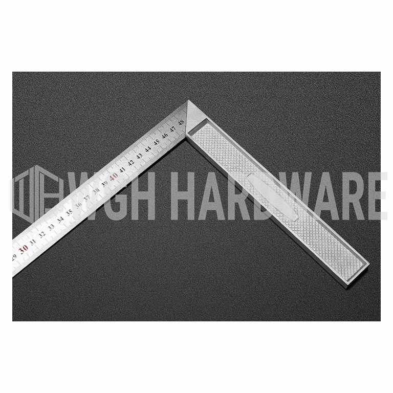 WGH Steel Square 15x30cm 25X50cm L Square Angle Ruler Squala | Shopee ...