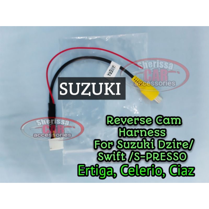 Suzuki Reverse Camera Harness Ertiga, Swift, Dzire, Spresso2018, APV ...