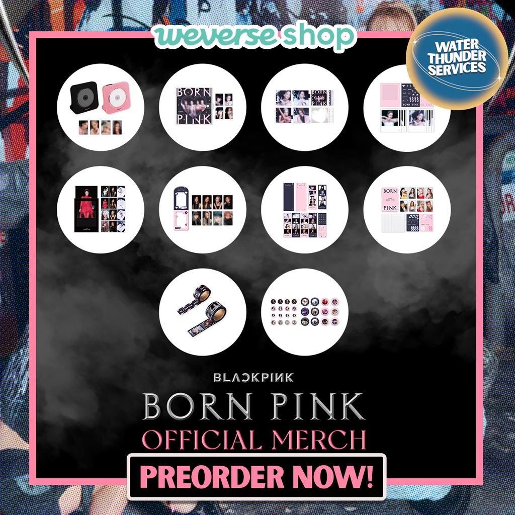 BLACKPINK [BORN PINK] Official Merch PreOrder Shopee Philippines