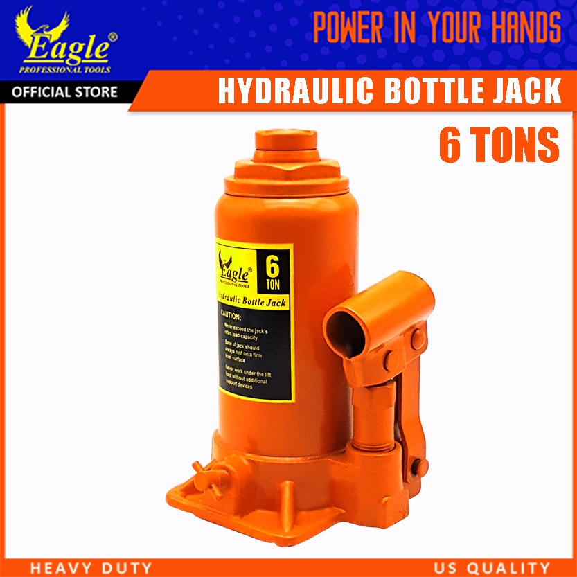 Eagle Hydraulic Bottle Jack 6 TONS Shopee Philippines