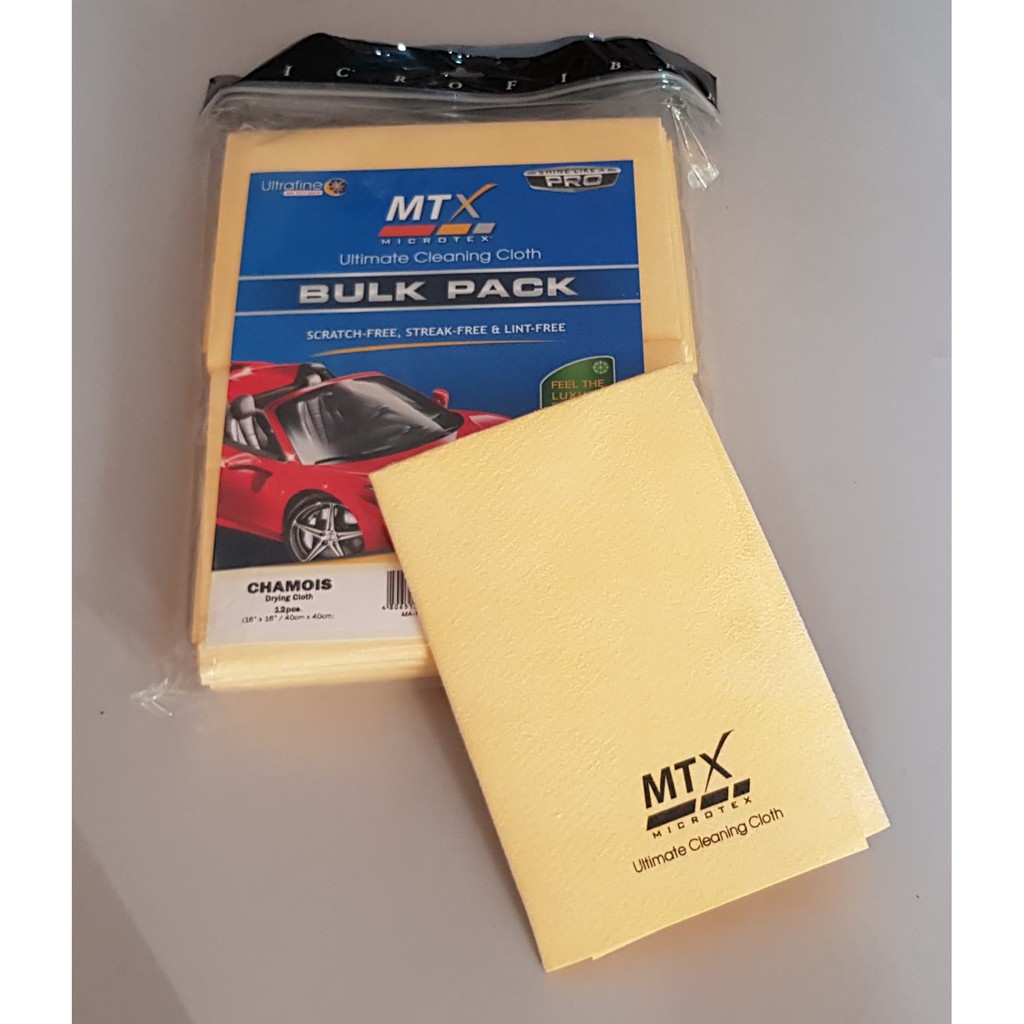 MTX Microtex Chamois Drying and Cleaning Cloth SOLD AS PER PIECE ...