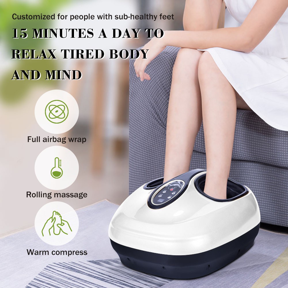 Wedo Electric Foot Massager Machine Body Leg Massage Shiatsu Kneading 