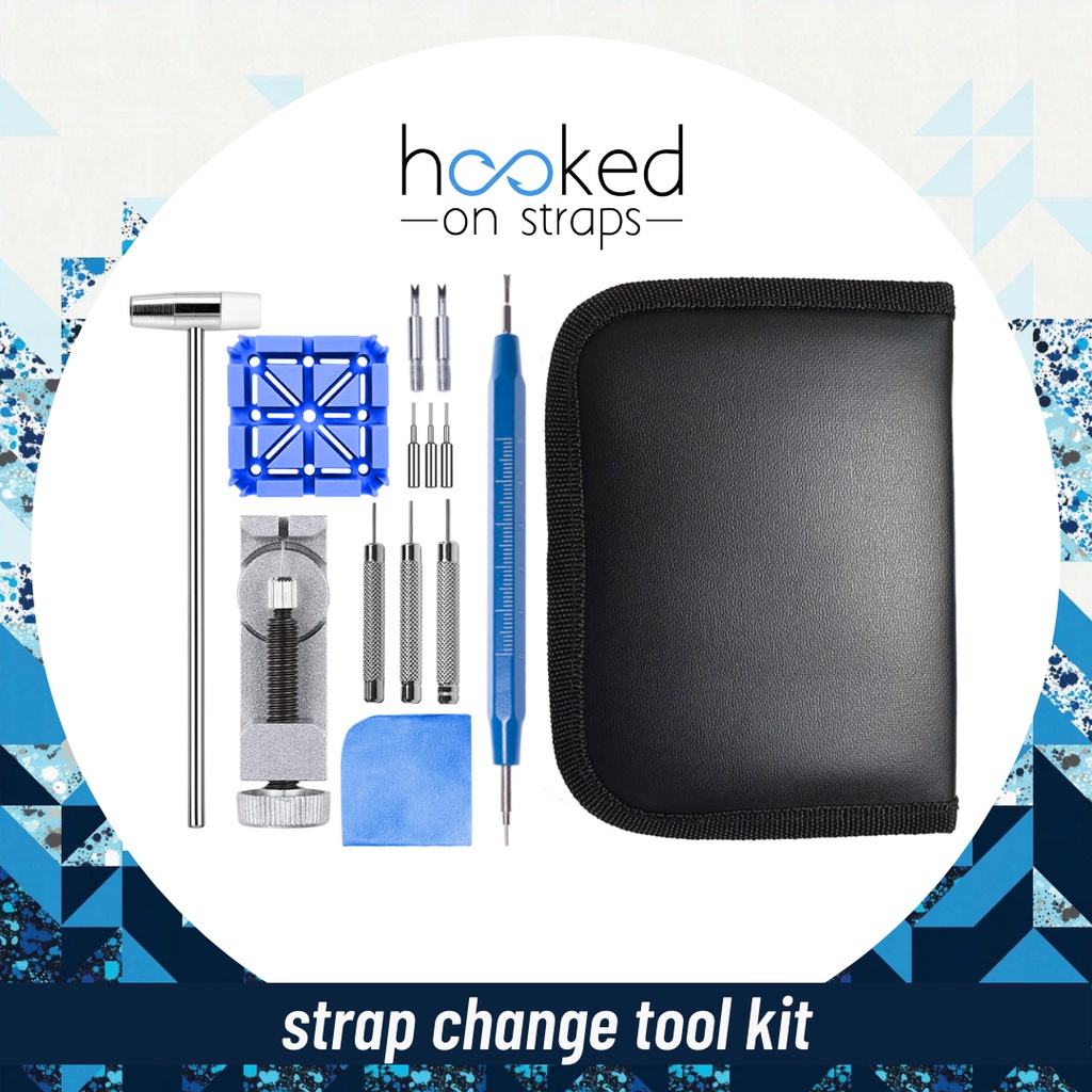 Hooked On Straps Strap Change Tool Kit Spring Bar Tool Mallet Holder