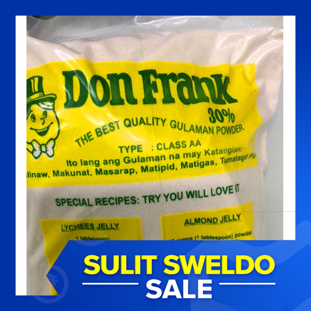 Don Frank AGAR AGAR Powder GELATIN Powder Gulaman Gelatine Gel Jelly