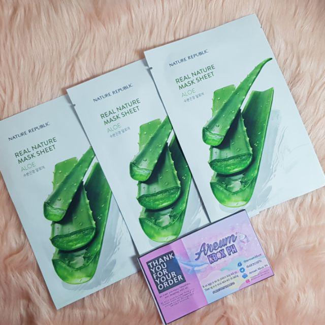 Authentic Nature Republic Facial Mask Shopee Philippines