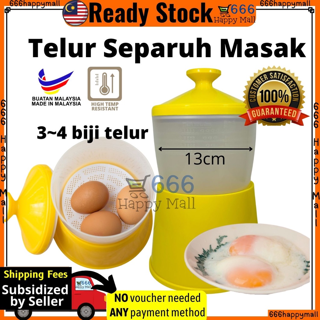 Soft boiled Egg maker from Shopee 