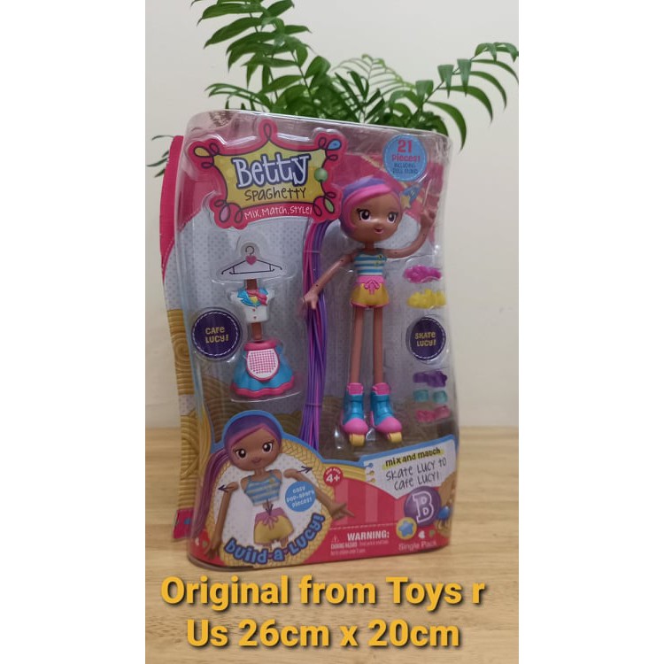 Betty Spaghetty Original from Toys R us UAE TOYS per PIECE Shopee Philippines