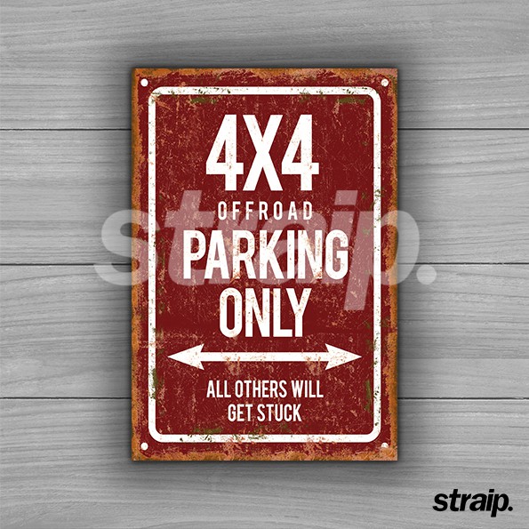 KAYU Parking Wood SIGN POSTER - 4X4 | Shopee Philippines