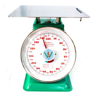 𝓜𝓜 World Standard 150kg Flat Plate Spring Weighing Scale timbangan - WS ...