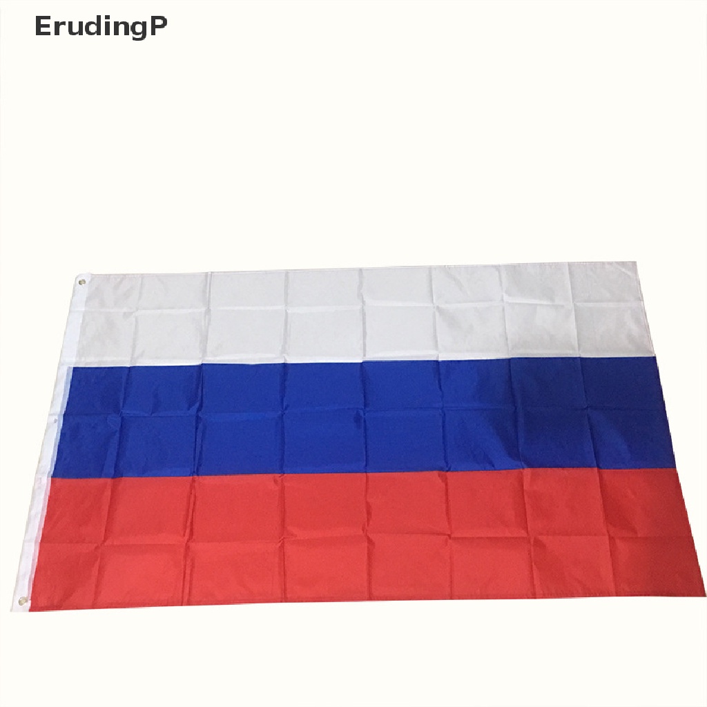 [ErudingP] 90x150cm White Blue Red Russian Federation Rus Russia Flag ...