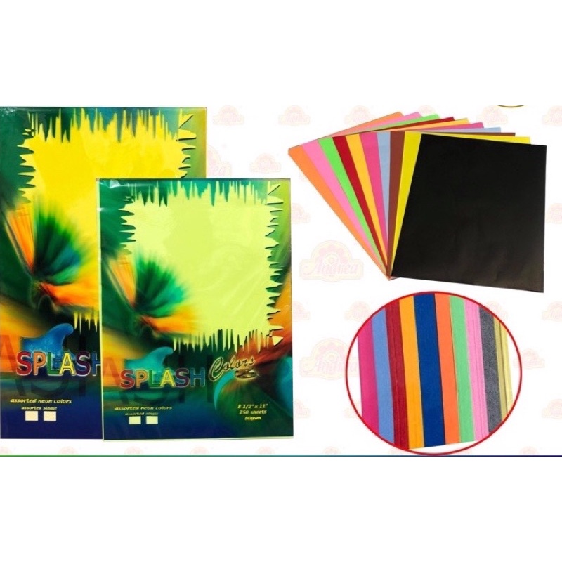 COLORED PAPER 1REAM 250pcs ASS. COLOR,COLORED PAPER SINGLE COLOR 1REAM ...