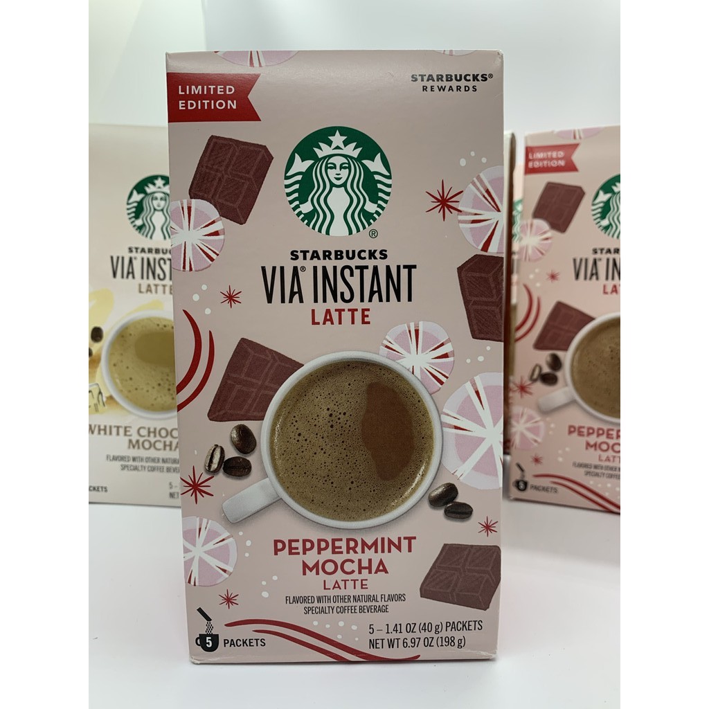 Starbucks VIA Instant Coffee Peppermint Mocha Shopee Philippines