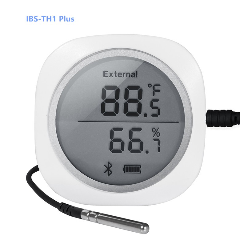 Inkbird Bluetooth Temperature & Humidity Data Logger Recorder IBSTH1 Plus Big Screen With